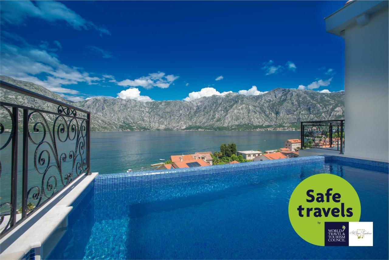 Stoliva Residence With Infinity Pool Kotor Buitenkant foto