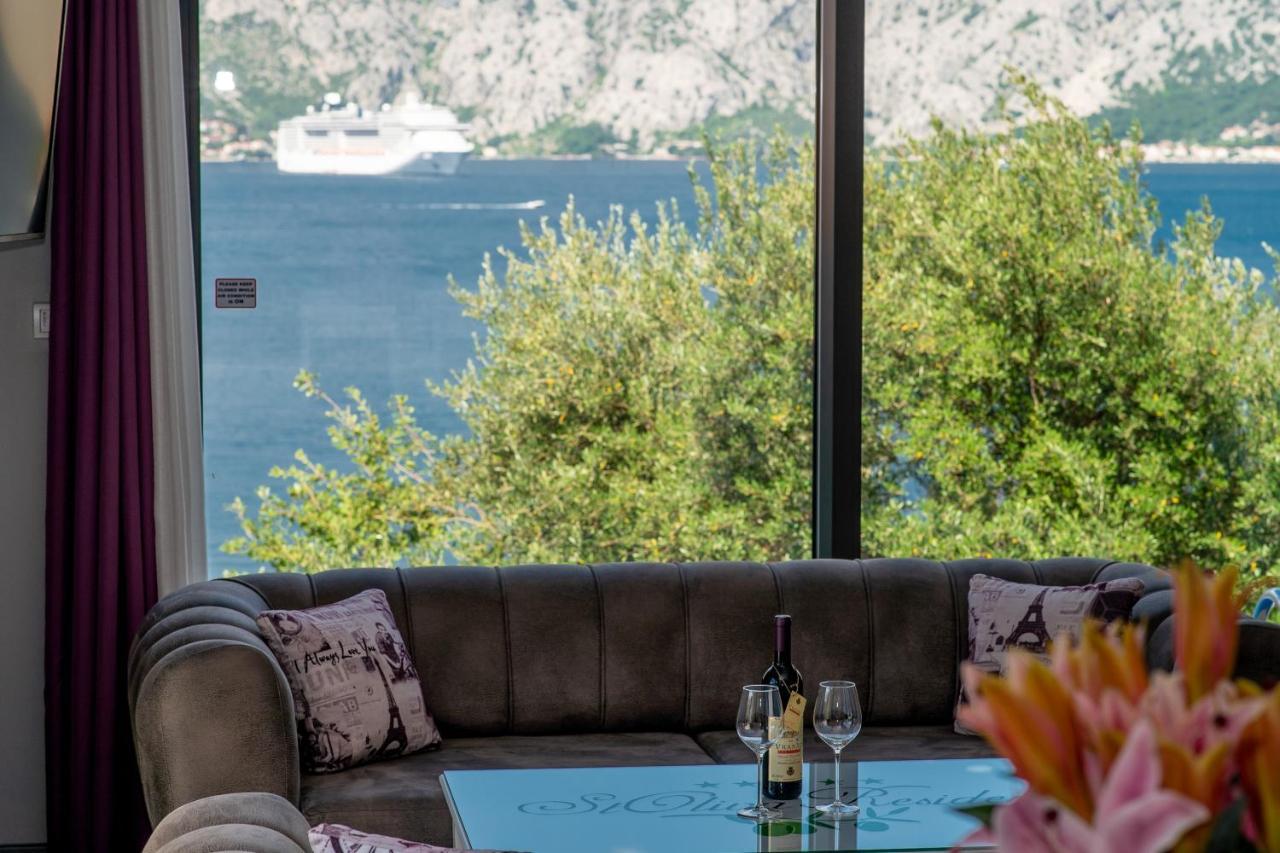 Stoliva Residence With Infinity Pool Kotor Buitenkant foto