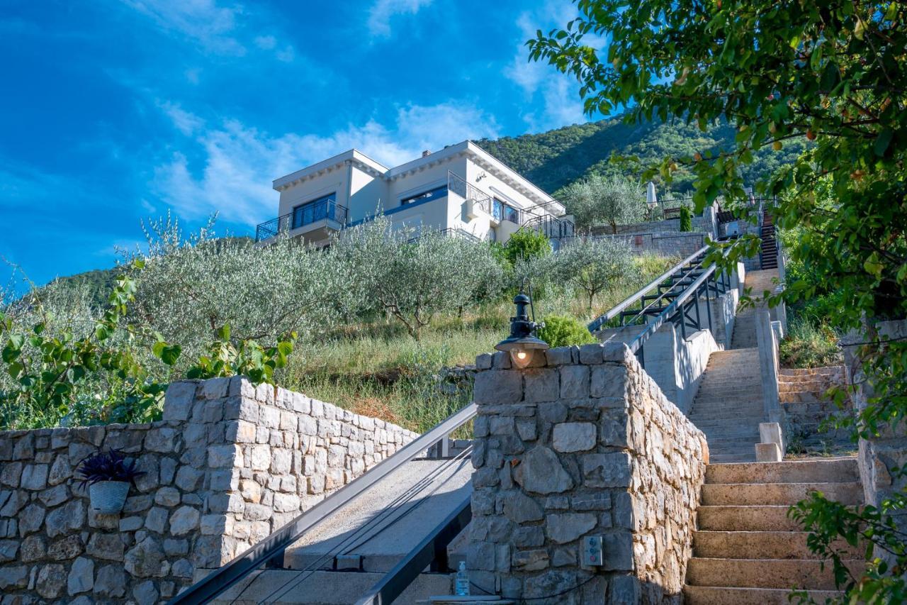 Stoliva Residence With Infinity Pool Kotor Buitenkant foto