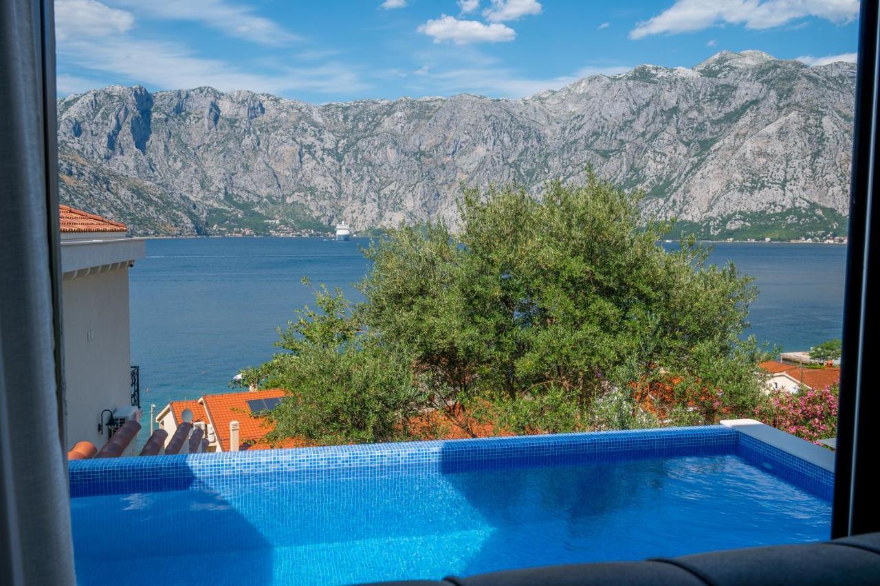 Stoliva Residence With Infinity Pool Kotor Buitenkant foto