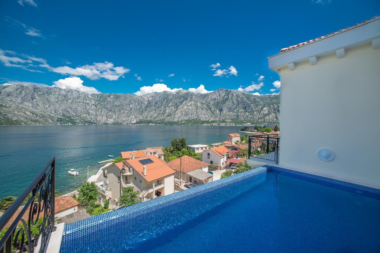 Stoliva Residence With Infinity Pool Kotor Buitenkant foto